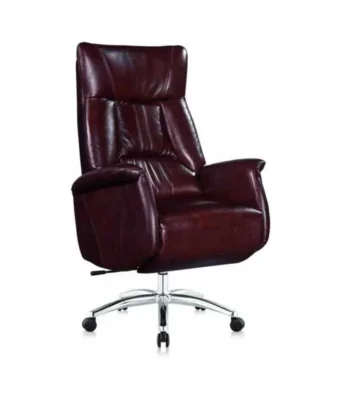 EXECUTIVE HIGH BACK LEATHER CHAIR - MANUAL 2289
