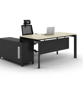 1600mm OFFICE TABLE WITH SIDE RETURN TABLE T-DB1616R
