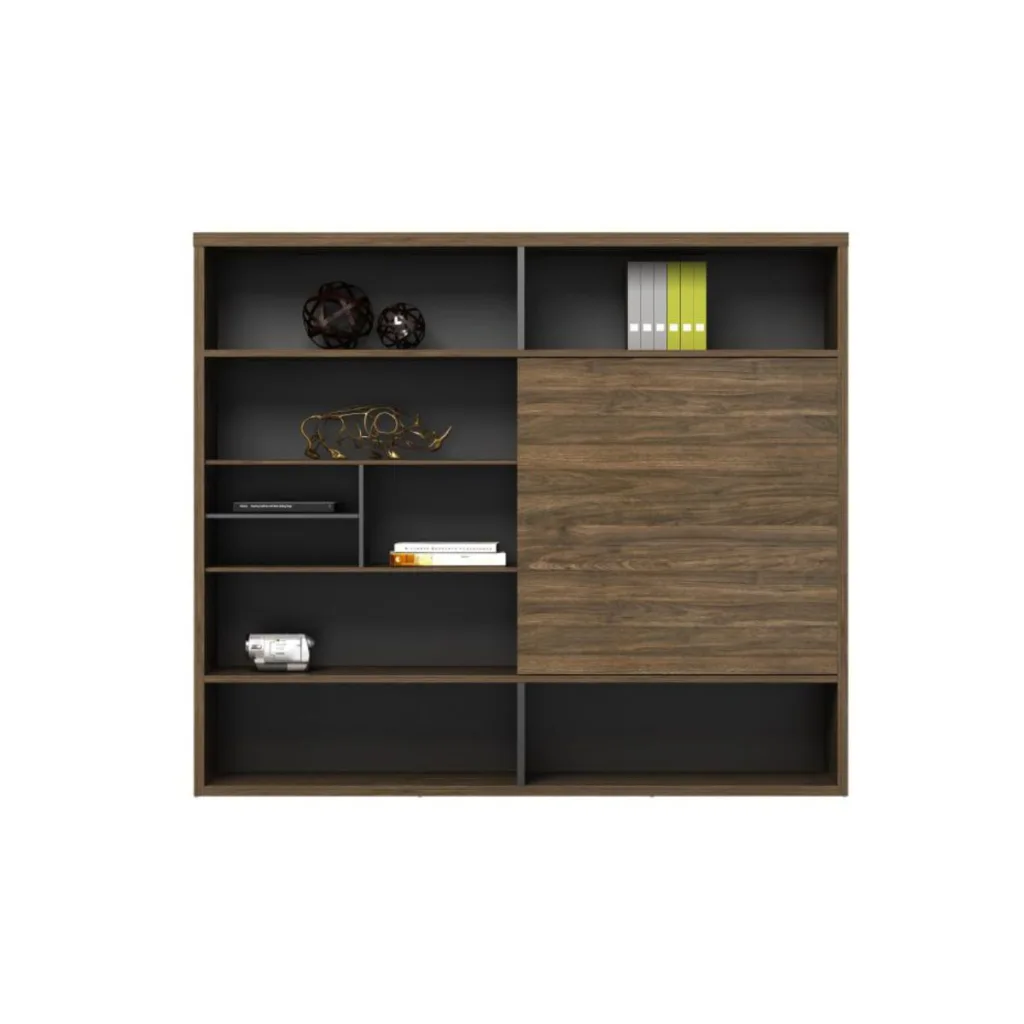 2200mm EXECUTIVE OFFICE WOODEN BOOK CABINET CSC-CA2204