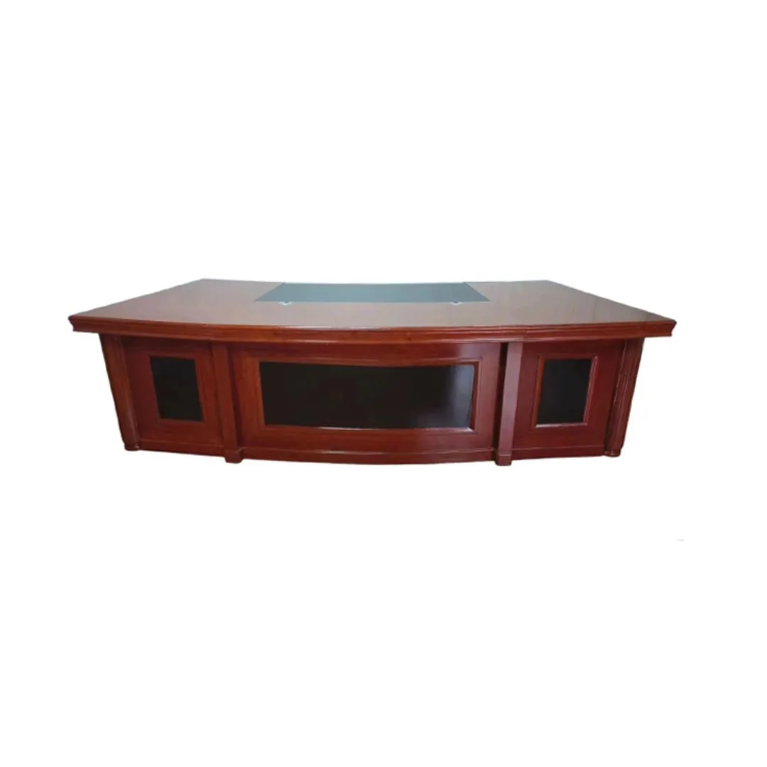 2800mm EXECUTIVE OFFICE TABLE WITH SIDE RETURN TABLE