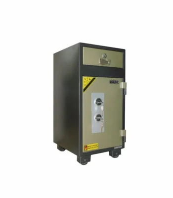 FIREPROOF SAFE WITH TOP DRAWER 56 KG
