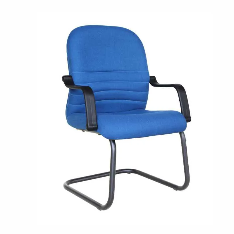 VISITORS BLUE FABRIC CHAIR BS053