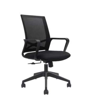 6202C/2102C MED BACK MESH CHAIR BLK (FOS)