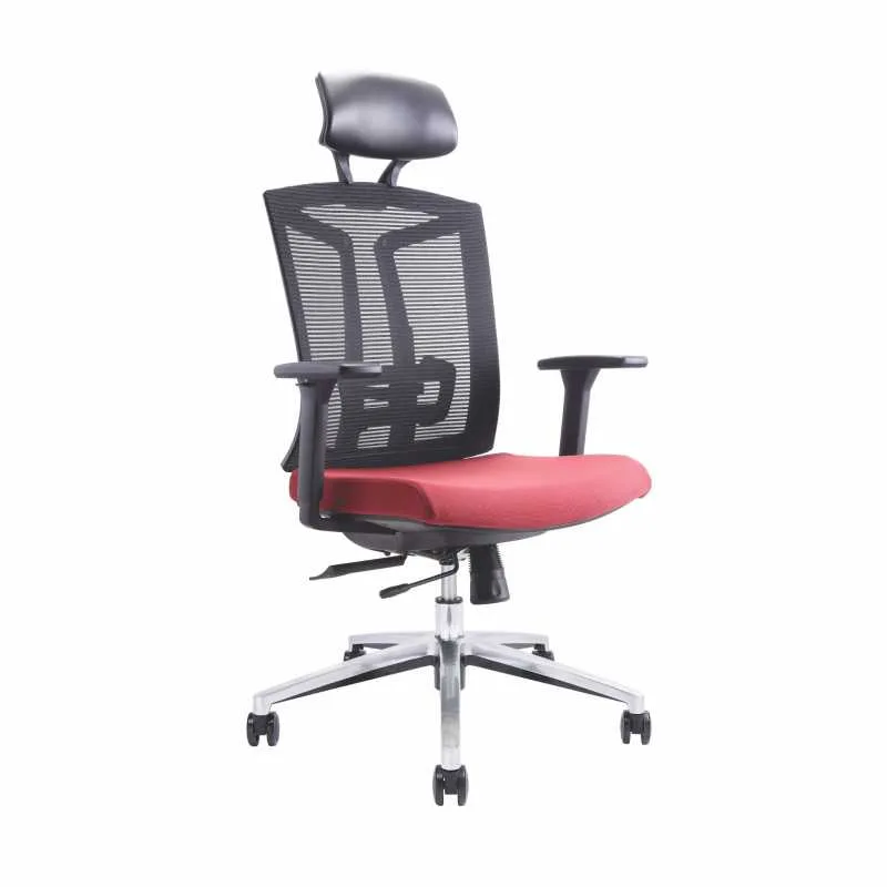 6206A/2106A H/B MESH CHAIRS RED/BLK (FOS)