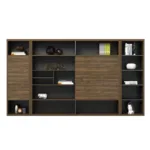 3400mm EXECUTIVE OFFICE WOODEN BOOK CABINET CSC-CA3404