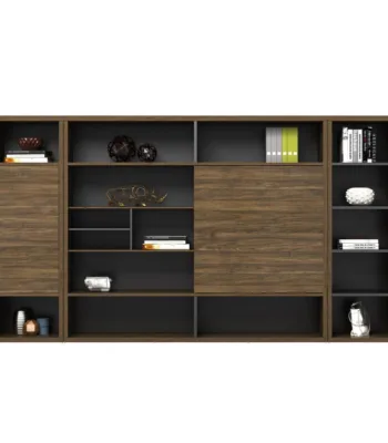 3400mm EXECUTIVE OFFICE WOODEN BOOK CABINET CSC-CA3404