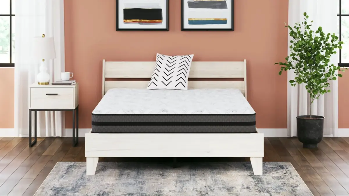 M58941W2 KING MATTRESS 10 INCH POCKETED HYBRID (ASH) - Image 1