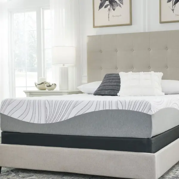 M59341W2 KING MATTRESS 12 INCH MEM FOAM (ASH)