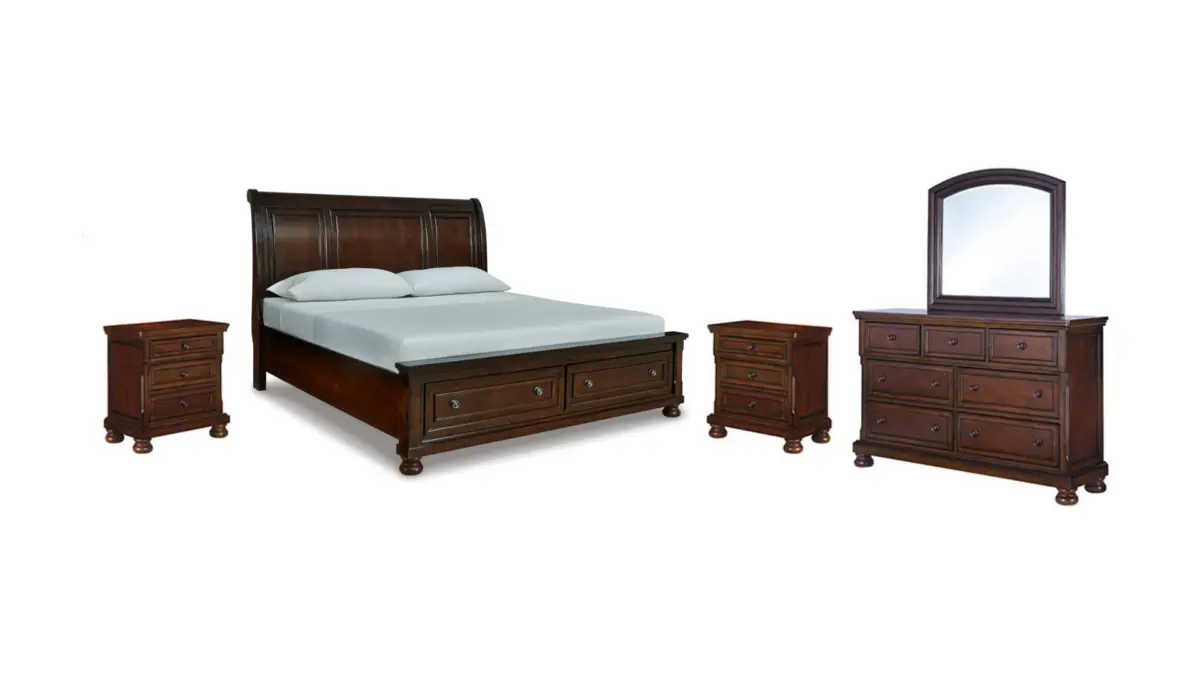 Porter King Sleigh Bedroom Set