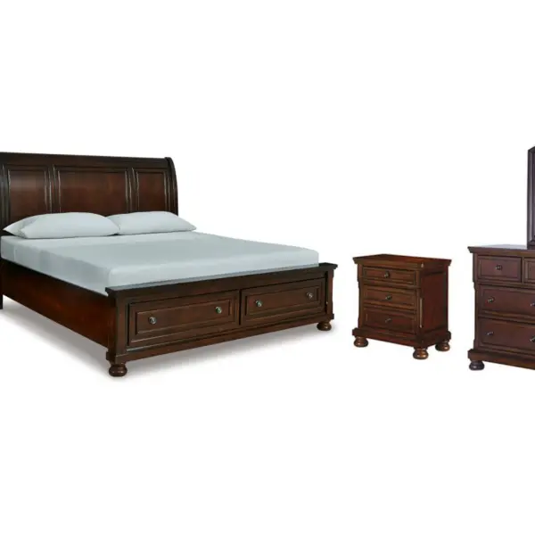 Porter King Sleigh Bedroom Set