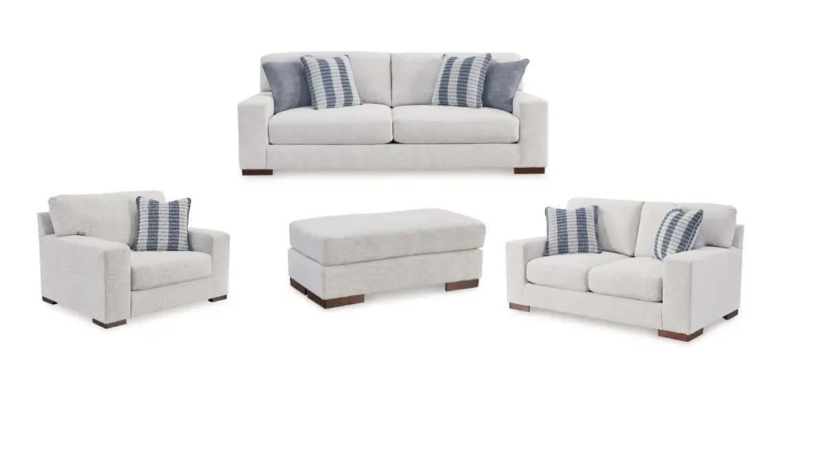 Belvoir Sofa Set with Ottoman