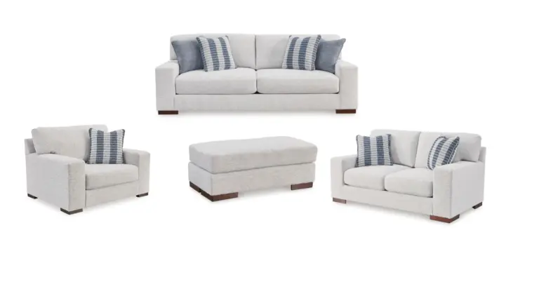 Belvoir Sofa Set with Ottoman