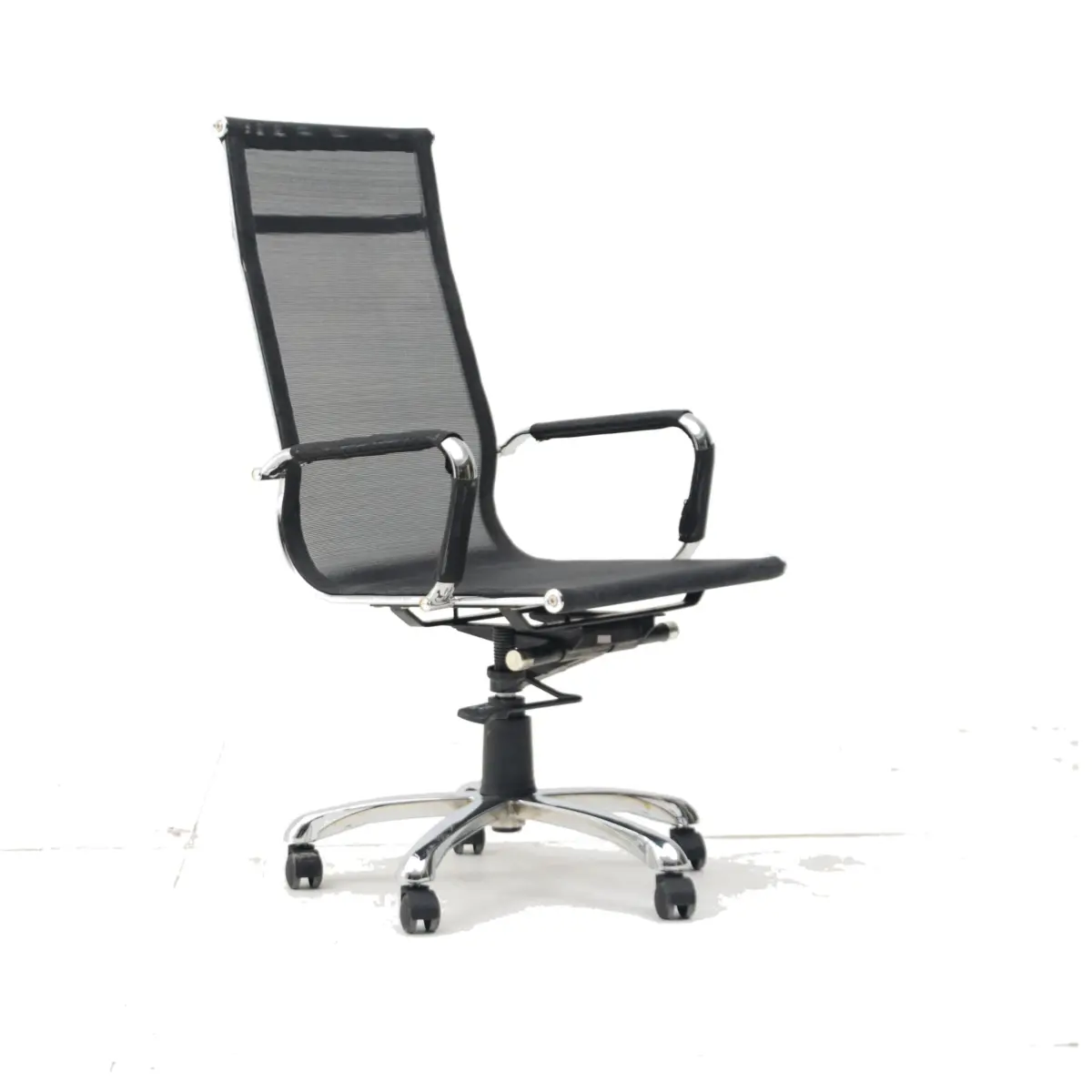 HIGH BACK BLACK MESH CHAIR 372-1 - Image 1