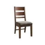 ZENFIELD MEDIUM BROWN SIDE CHAIR