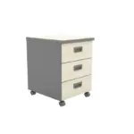 SPGM3 MOBILE PEDESTAL 3DRW (VS)
