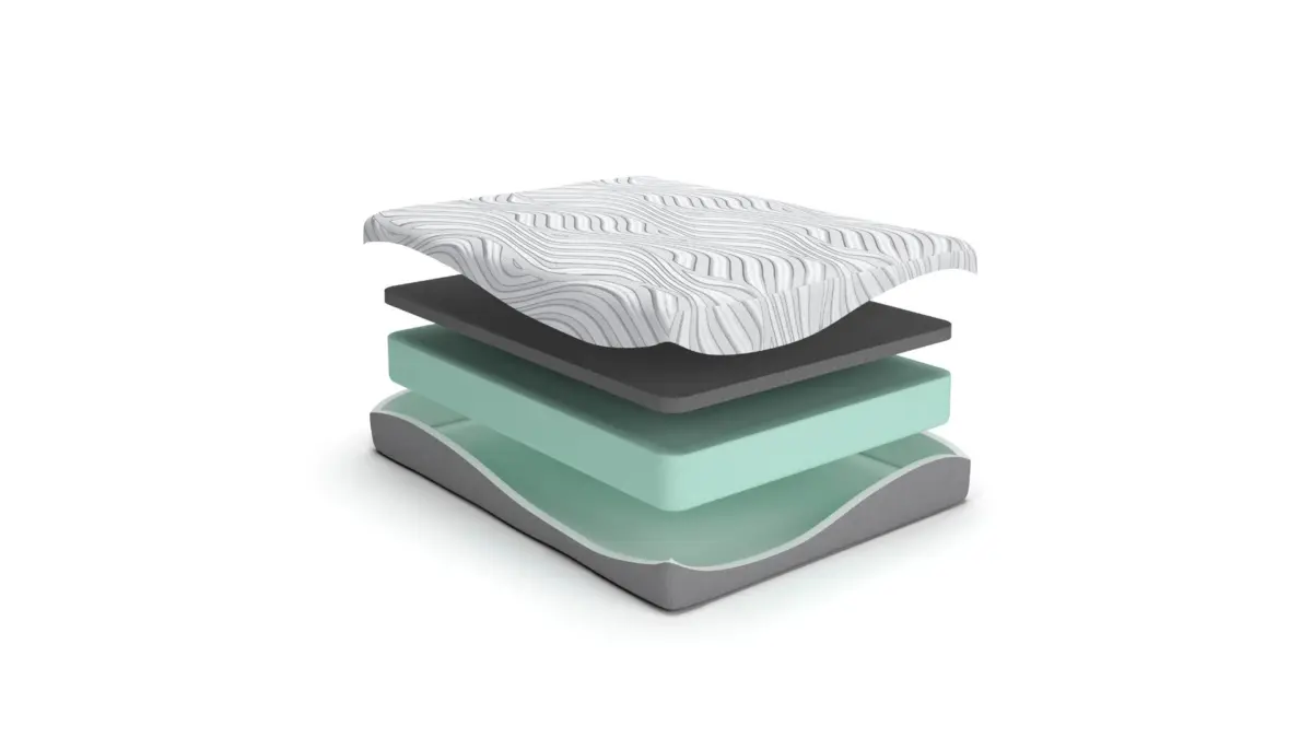 M59341W2 KING MATTRESS 12 INCH MEM FOAM (ASH) - Image 2