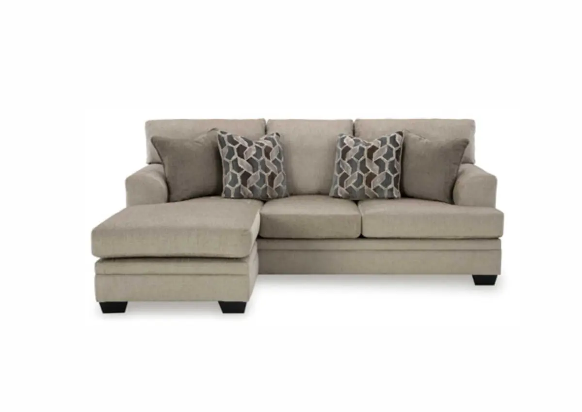 3 SEATER SECTIONAL STONEMEADE TAUPE FABRIC SOFA SET 5950418 - Image 4