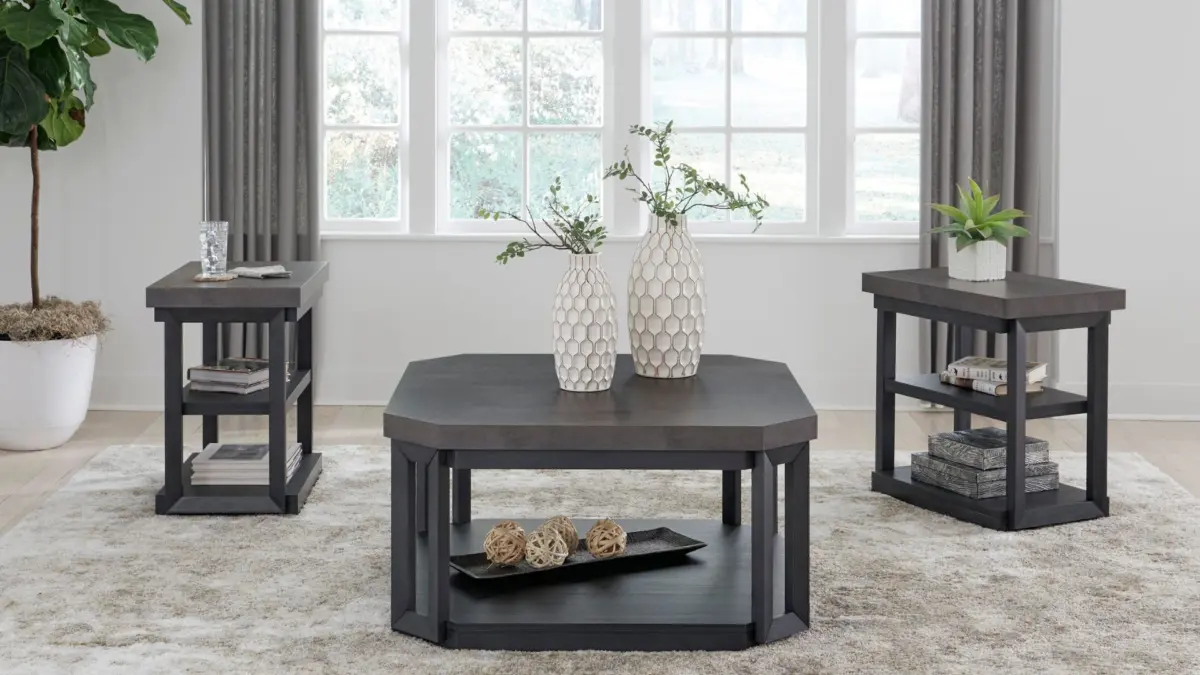 OCCASIONAL TABLE SET 3PC BONILANE - Image 4
