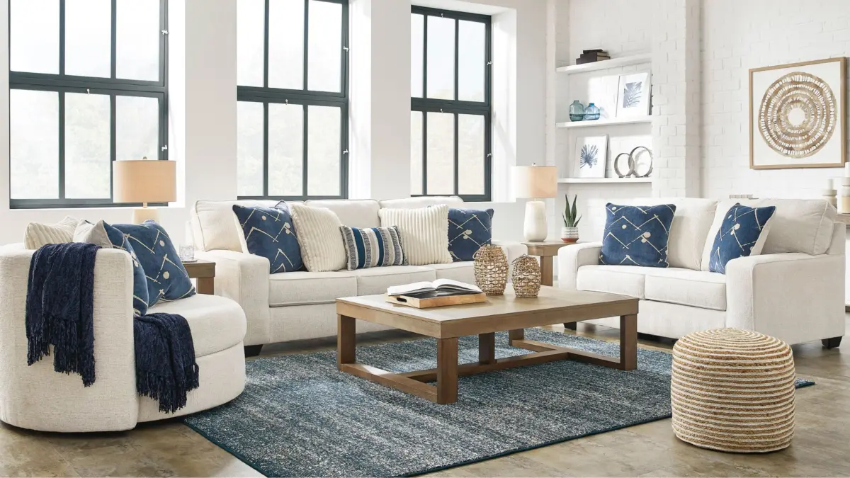 PADOVA 6 SEATER SOFA SET WITH A SWIVEL CHAIR - Image 4