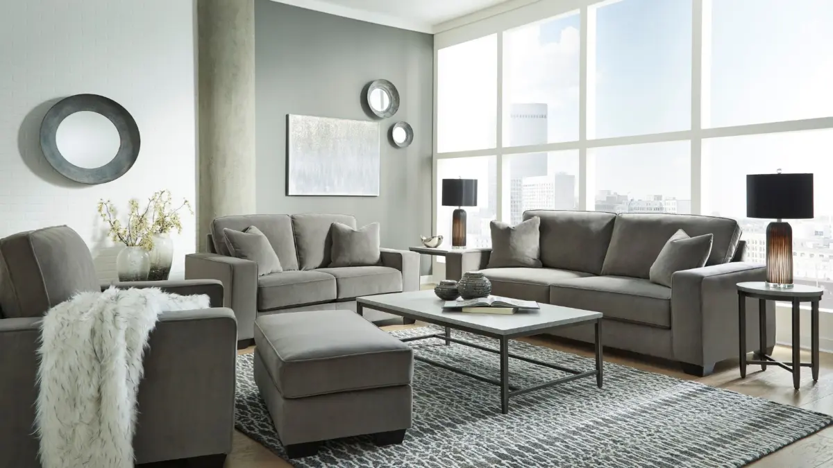 ANGLETON 6 SEATER SOFA SET - Image 4
