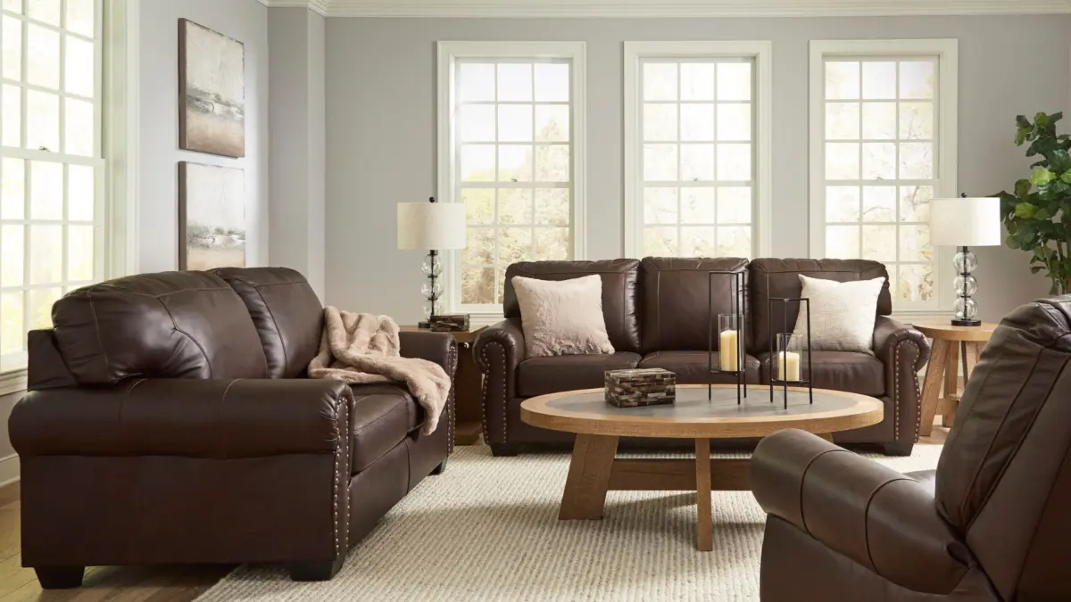COLLETON 6 SEATER SOFA SET WITH A RECLINER - Image 4