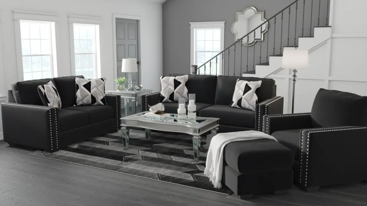 GLESTON 5 SEATER  SOFA SET - Image 4