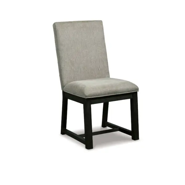 D749-01 DINING UPH CHAIR BELLVERN (ASH)