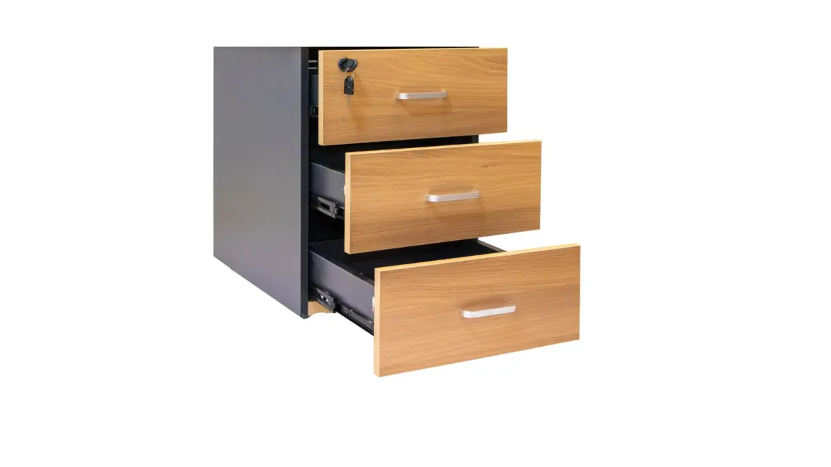 MS FP3 FIXED PEDESTAL 3DRW (SENC) - Image 2