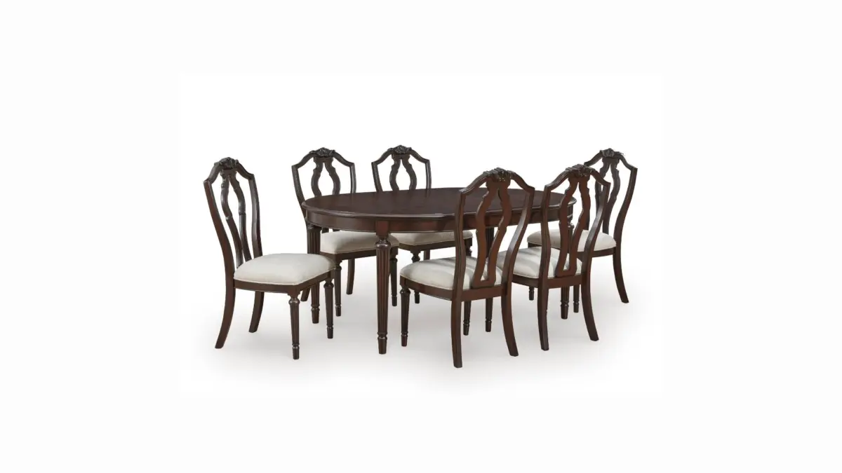 Lavinton Dining Set with 6 Chairs