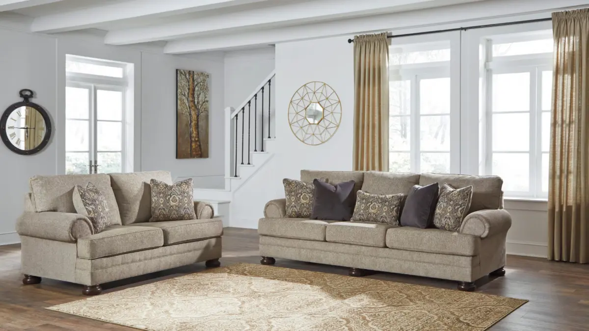KANANWOOD  6 SEATER SOFA SET WITH OTTOMAN - Image 2