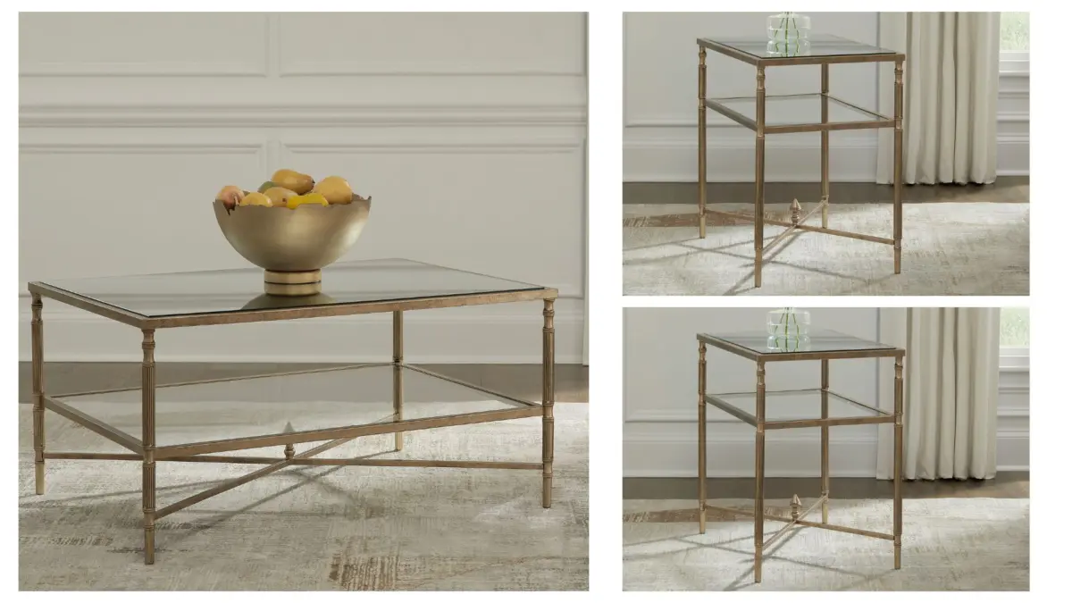 CLOVERTY COFFEE TABLE SET - Image 4
