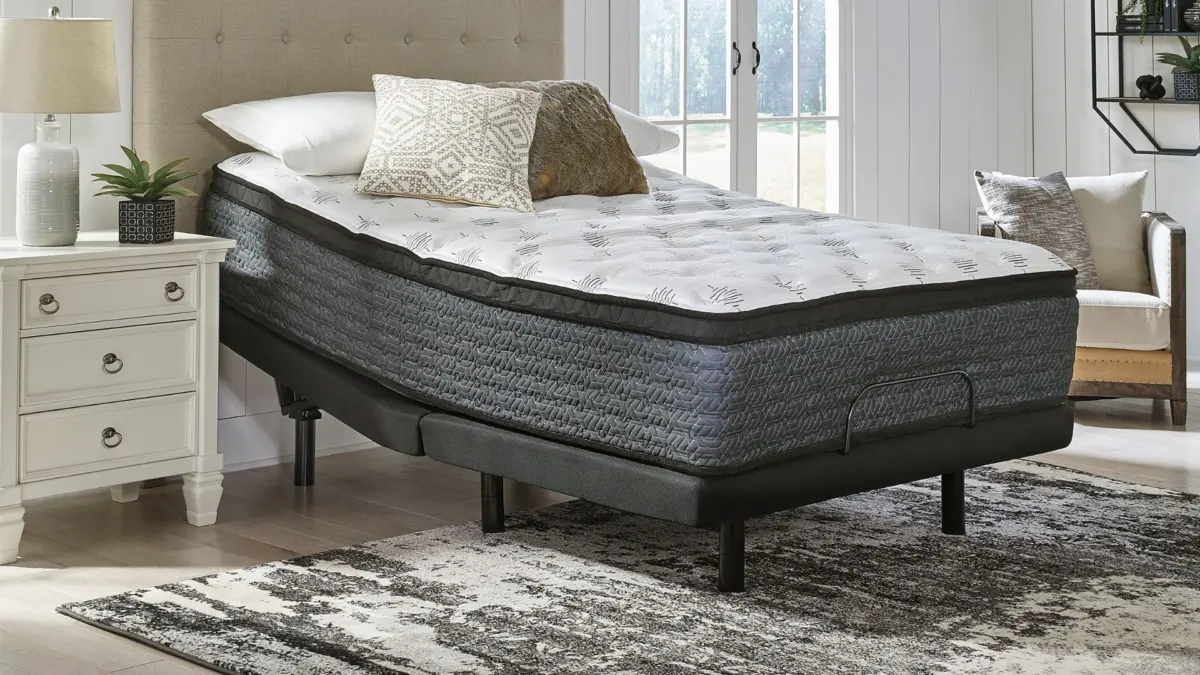 M58931W2 QUEEN MATTRESS 10 INCH POCK HYBRID (ASH) - Image 4