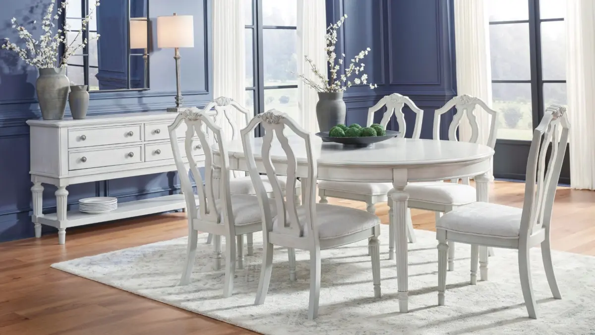 MONTELAINE DINING SUITE WITH 6 CHAIRS AND A SERVER - Image 4