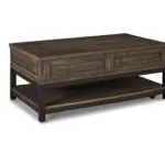 Lift-top coffee table