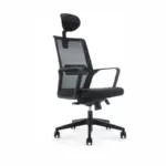 6046A/2146A OFFICE CHAIR HB MESH BLK (FOS)