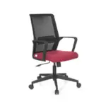 6046B/2146B OFFICE CHAIR MB MESH BLK/RED (FOS)