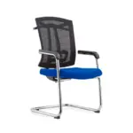 blue and black office chair