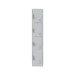 4 door steel locker