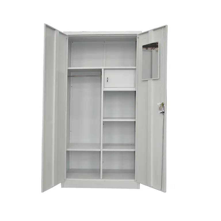 2 door steel wardrobe CC-MS