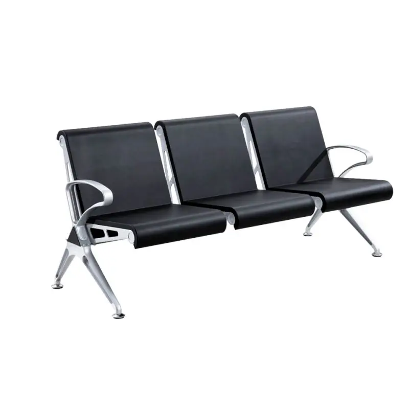 1-604.jpg YD-K103HD LINK CHAIR 3PAX PAD BLK (HIL) - Image 1