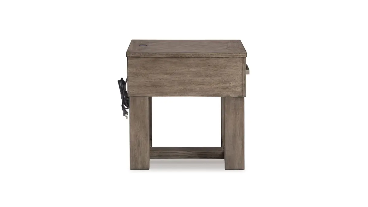 LOYASKA RECTANGULAR END TABLE T854-3 - Image 2