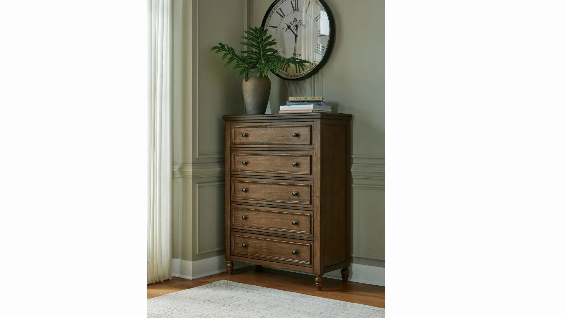 9YdrMEZ33OUyfSfOvSMWXYo4QIrVATXC2o3JJqlh.jpg STURLAYNE KING BEDROOM SET (BED + 2 NIGHTSTANDS + MIRRORED DRESSER + CHEST OF DRAWERS) - Image 3