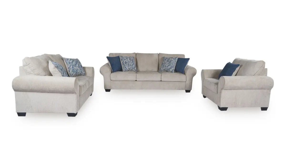 BELCAMPO STONE 6 SEATER SOFA SET