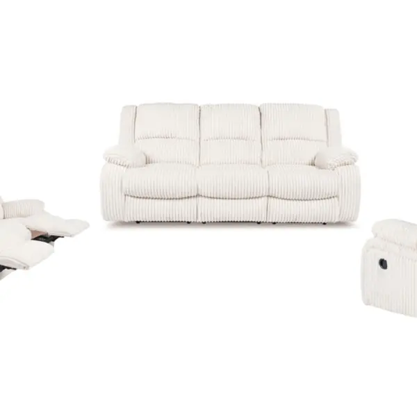 Plush Comfort with Dual Recliners