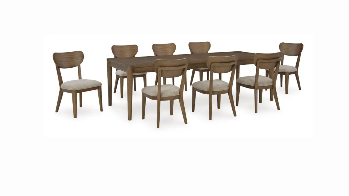 ROANHOWE DINING SET WITH 10 CHAIRS - Image 1