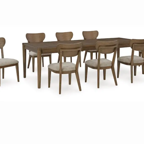 ROANHOWE DINING SET WITH 10 CHAIRS