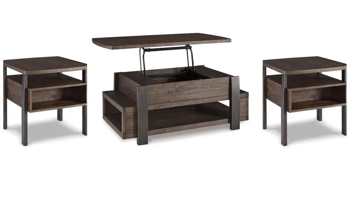 lift-top table set