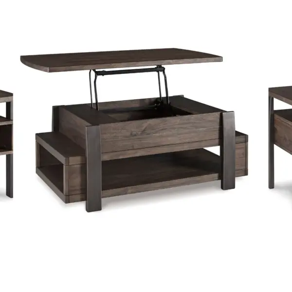 lift-top table set