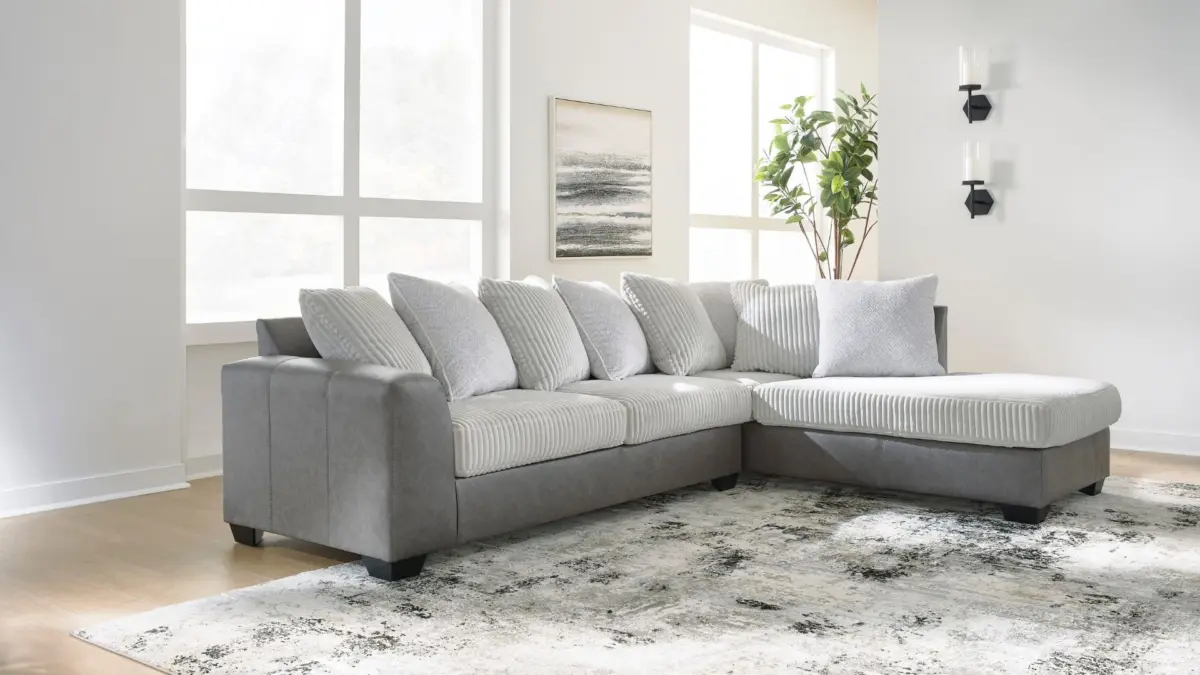 CLAIRETTE COURT RIGHT ARM FACING CHAISE SECTIONAL SOFA - Image 5