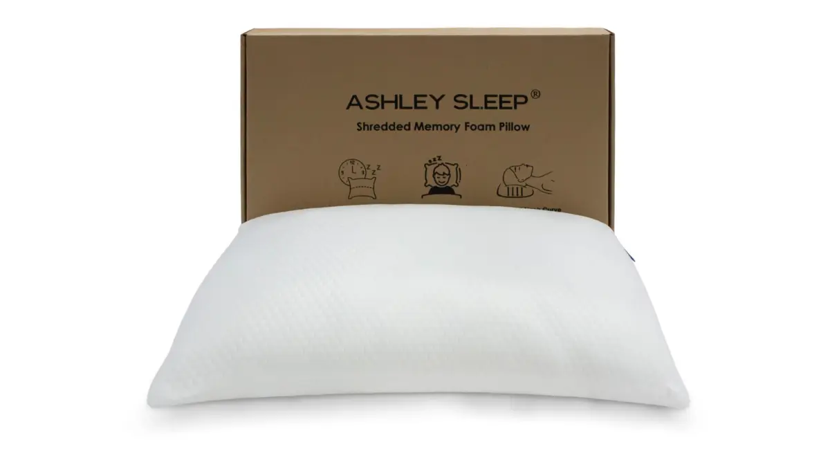 M44001 MEMORY FOAM PILLOW SERENE REST (ASH) - Image 5